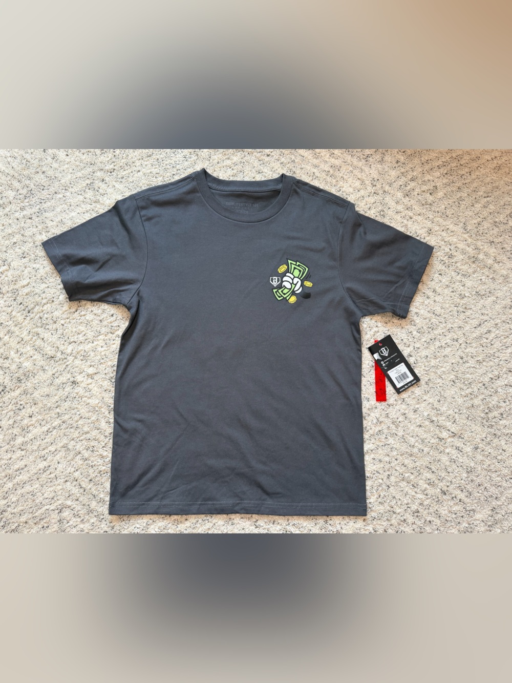 Baseball Lifestyle 101 The Bag Chaser Tee youth large